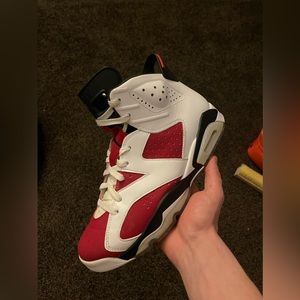 2014 jordan 6 carmine size 9.5